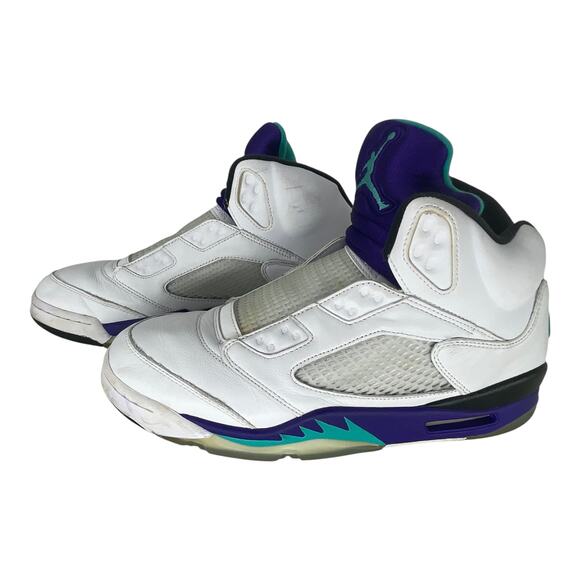 Nike Air Jordan 5 Retro Shoes Mens Size 12 OG AV3919-135 2018 Grape Retro 5 - Picture 2 of 12